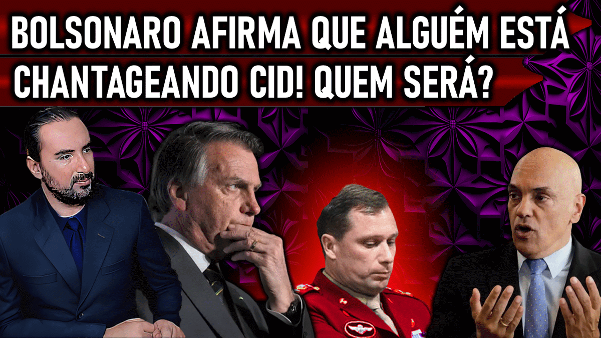WillRauber's tweet photo. Bolsonaro Afirma: Cid é CHANTAGEADO por alguém PODEROSO! Bolsonaro revela a verdade oculta. Cid em Perigo? https://t.co/TeLZ5MvEJ2 https://t.co/6JPIVKVxap