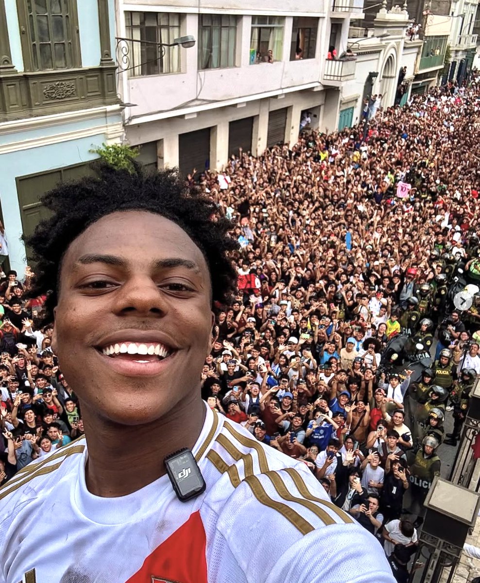 ¡Speed in Lima, Peru! 🎥 🌟

The famous streamer, known for his boundless energy and unique style, hosted a special livestream from our capital as part of his South American tour. 📍🇵🇪

Credits: IShowSpeed (IG)

#VisitPeru #Peru #Lima