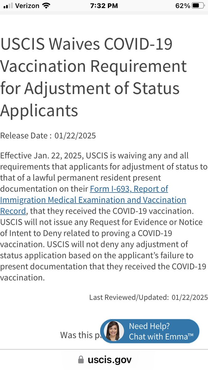 OccDocDMMD's tweet photo. @I_amMukhtar Might want to actually go to the USCIS website https://t.co/u5BOSIfyQj