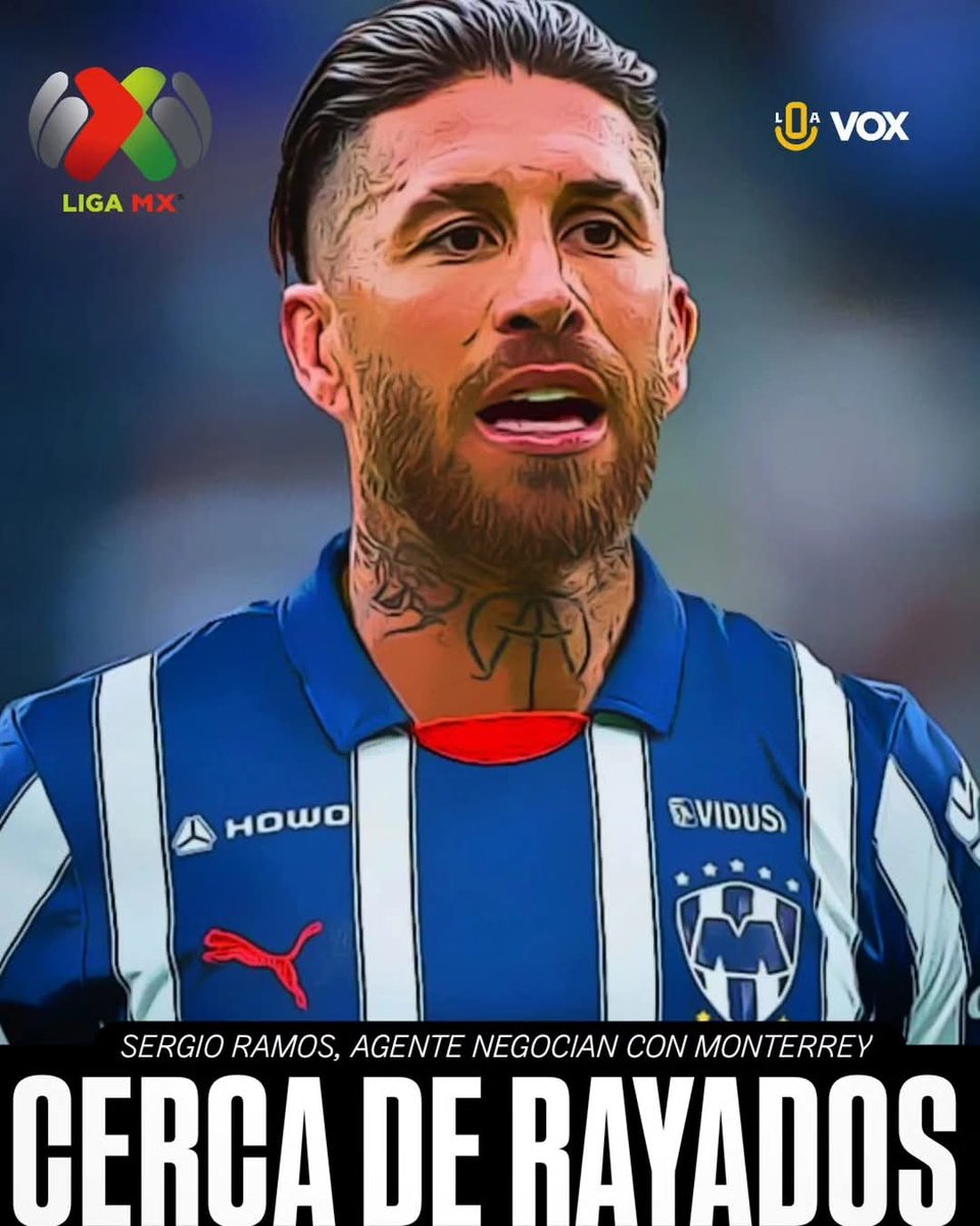 reneromanosport's tweet photo. 🚨Según múltiples fuentes, existe una posibilidad muy alta para que SergioRamos llegue a #Rayados de Monterrey. El ex #SevillaFC español llegaría a @LigBBVAMX. René Ramos agente y hermano maneja las negociaciones. Podría ser inscrito la semana entrante. #Gomero #SergioRamos https://t.co/FKCFGn8cqD
