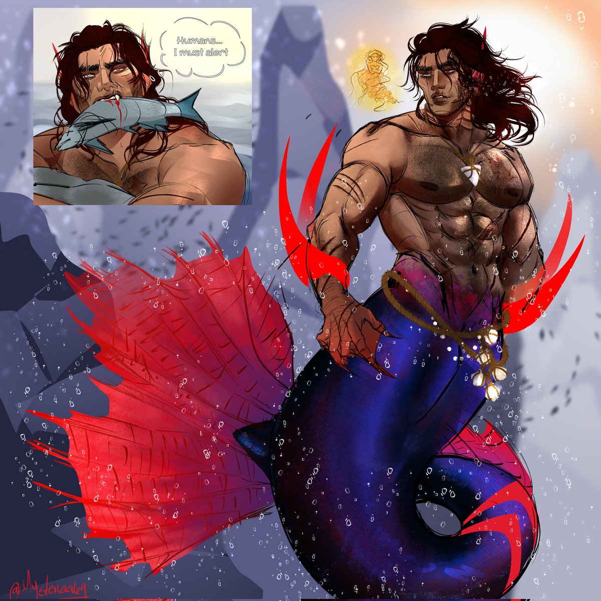 Mysteriaaa69's tweet image. Today’s meal is fish
#MiguelOHara 
#migueloharafanart 
#spiderman99
#AcrossTheSpiderVerse #ATVS