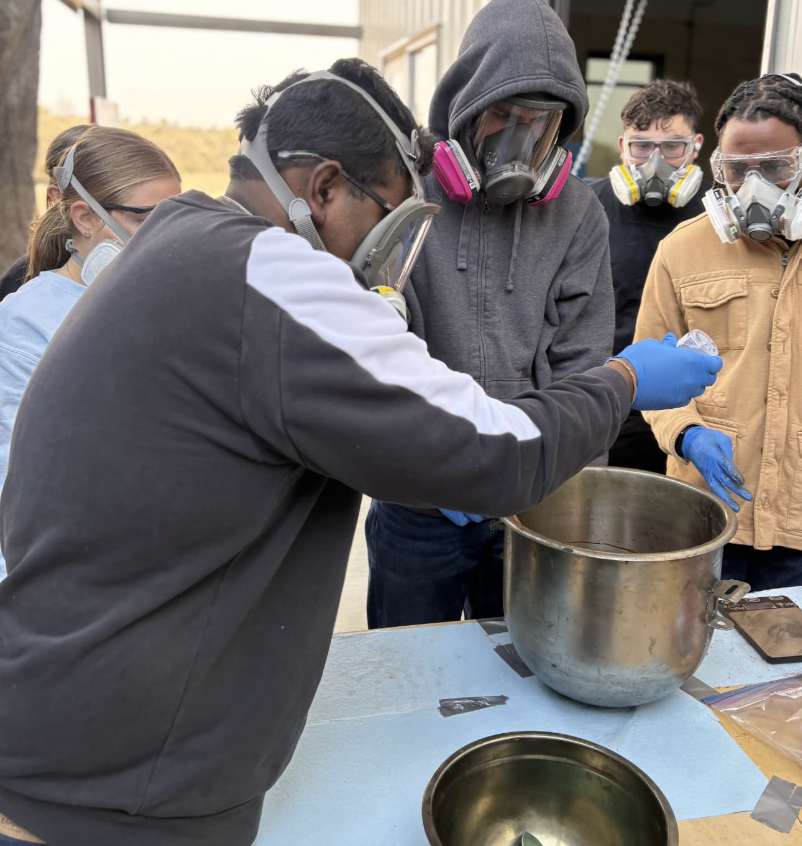 Why wait for Monday? During a productive weekend, our mix personnel made 45 lbs of Turbo White propellant and eight full-sized motors! IREC better watch out for us, we're coming for that trophy 🏆