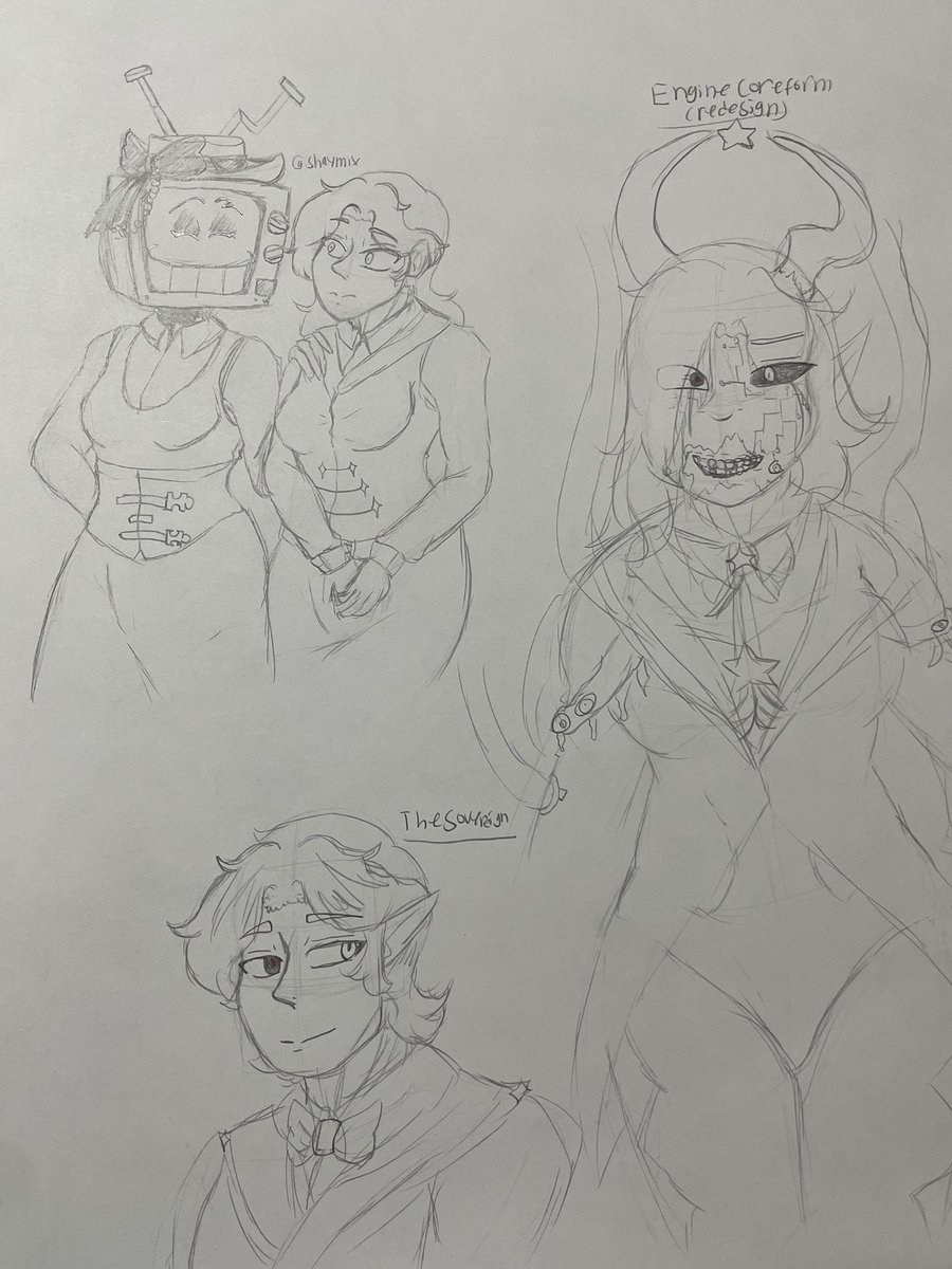 I wanted to rework on the Engine Core form design along with the Sovereign design so have that along with Terry Puzzles (Glitched AU Mr. Puzzles) interacting with <a href="/DakaAkula/">💀DakaShark🍓</a> ‘s Mrs. Puzzles.
#SMG4 #SMG4AU #SMG4Fanart #MrPuzzles