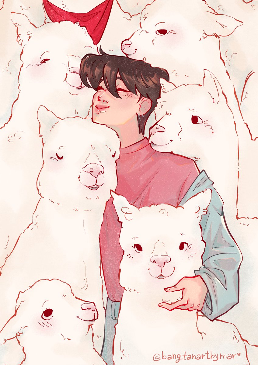 alpacas ❤️ seokjin and vice versa