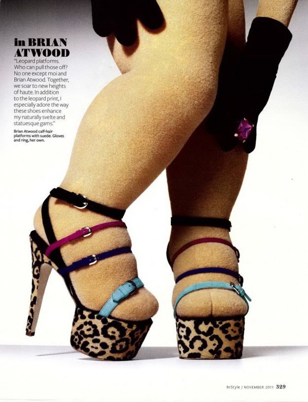 Miss Piggy for InStyle Magazine