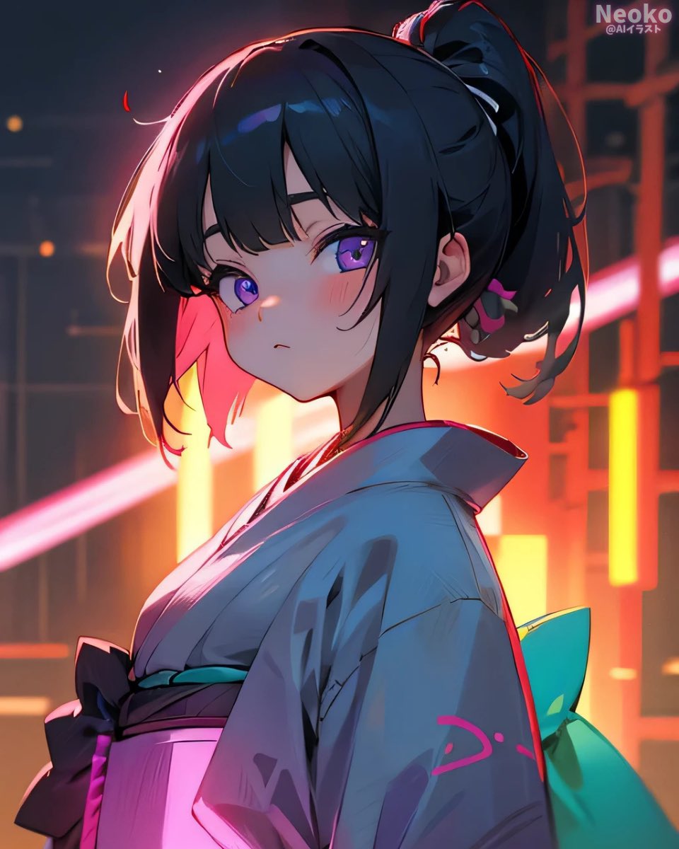 Neoko@AIイラスト (@neojin0722) on Twitter photo 