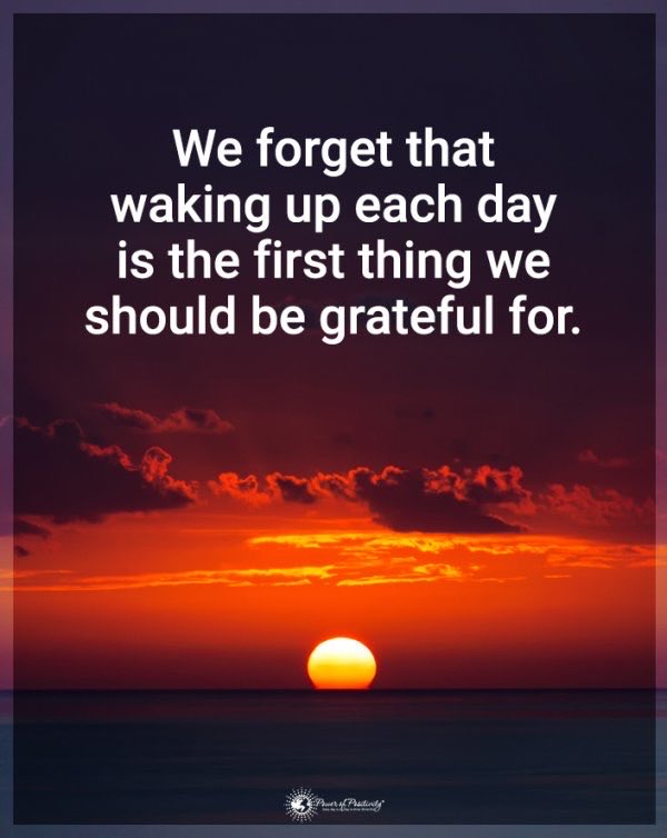 Thought for the day.