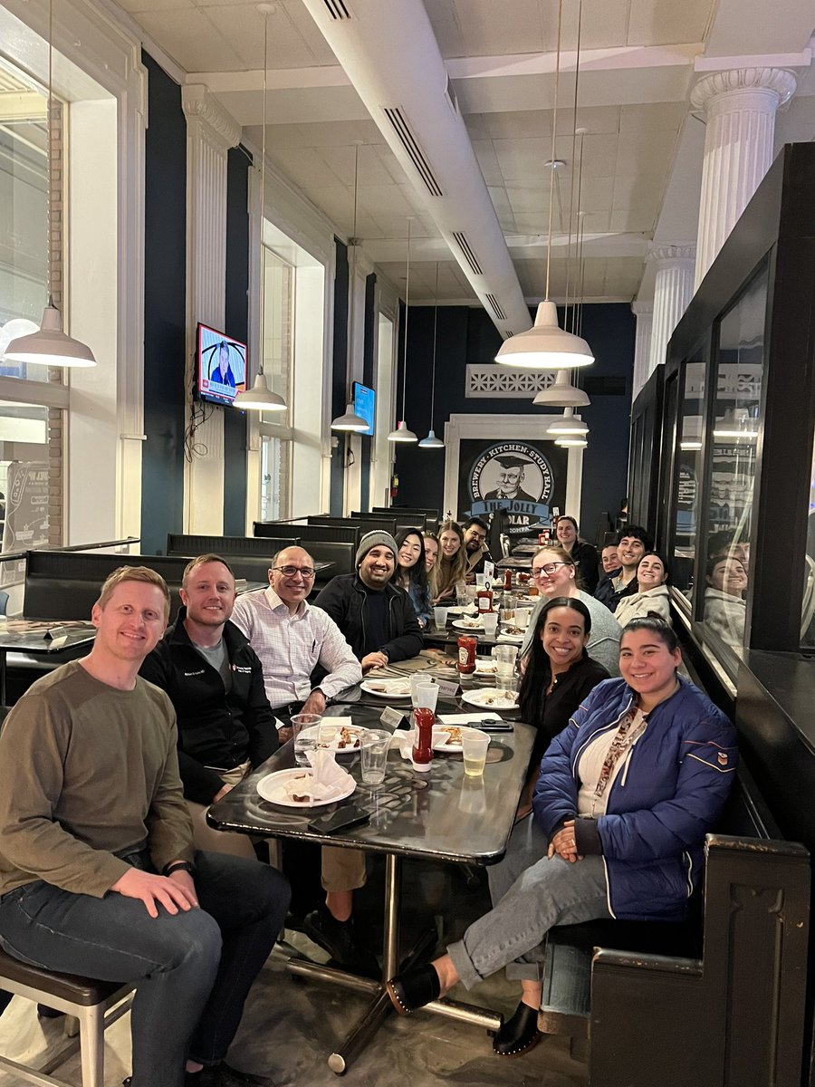 A little post ABSITE celebration! Always a fun time when faculty and residents can hangout outside the hospital!! ❤️
