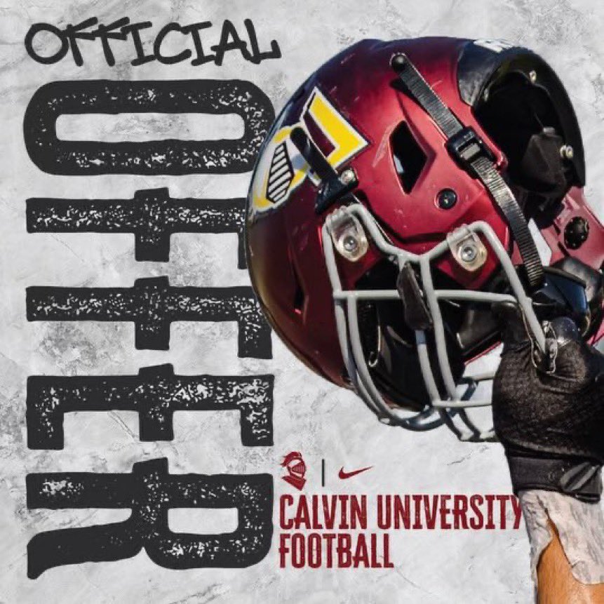 Aiden Griffis (@aiden_griffis) on Twitter photo I am beyond blessed to say I have received another offical offer to continue my life long dreams at Calvin University. Thank you <a href="/CoachTrentFigg/">Trent Figg</a> <a href="/CoachGarde/">Coach Austin Garde</a> <a href="/CoachLBell/">Lamar Bell</a> and Calvin football.
<a href="/CoachWagner31/">Coach Wagner</a> <a href="/TCWestTitanFB/">Traverse City West Titan Football</a> <a href="/janthony78/">Joe Esper</a> <a href="/MIexposure/">Michigan exposure</a> <a href="/PrepRedzoneMI/">Prep Redzone Michigan</a> I am beyond blessed to say I have received another offical offer to continue my life long dreams at Calvin University. Thank you <a href="/CoachTrentFigg/">Trent Figg</a> <a href="/CoachGarde/">Coach Austin Garde</a> <a href="/CoachLBell/">Lamar Bell</a> and Calvin football.
<a href="/CoachWagner31/">Coach Wagner</a> <a href="/TCWestTitanFB/">Traverse City West Titan Football</a> <a href="/janthony78/">Joe Esper</a> <a href="/MIexposure/">Michigan exposure</a> <a href="/PrepRedzoneMI/">Prep Redzone Michigan</a>
