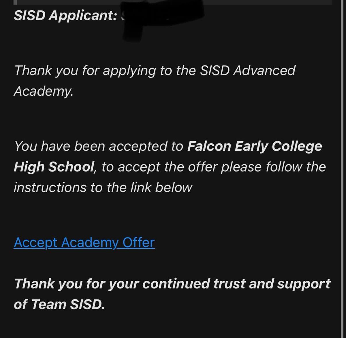 YFRIAS_CNBE's tweet image. I’m pretty sure if I asked Siri for an example of a goal getter, I would get Roslyn’s name and picture! She doesn’t settle anything less than what she sets for herself. Early College was her plan for high school and she got in!! She’s beyond excited and so are we!! #SISD