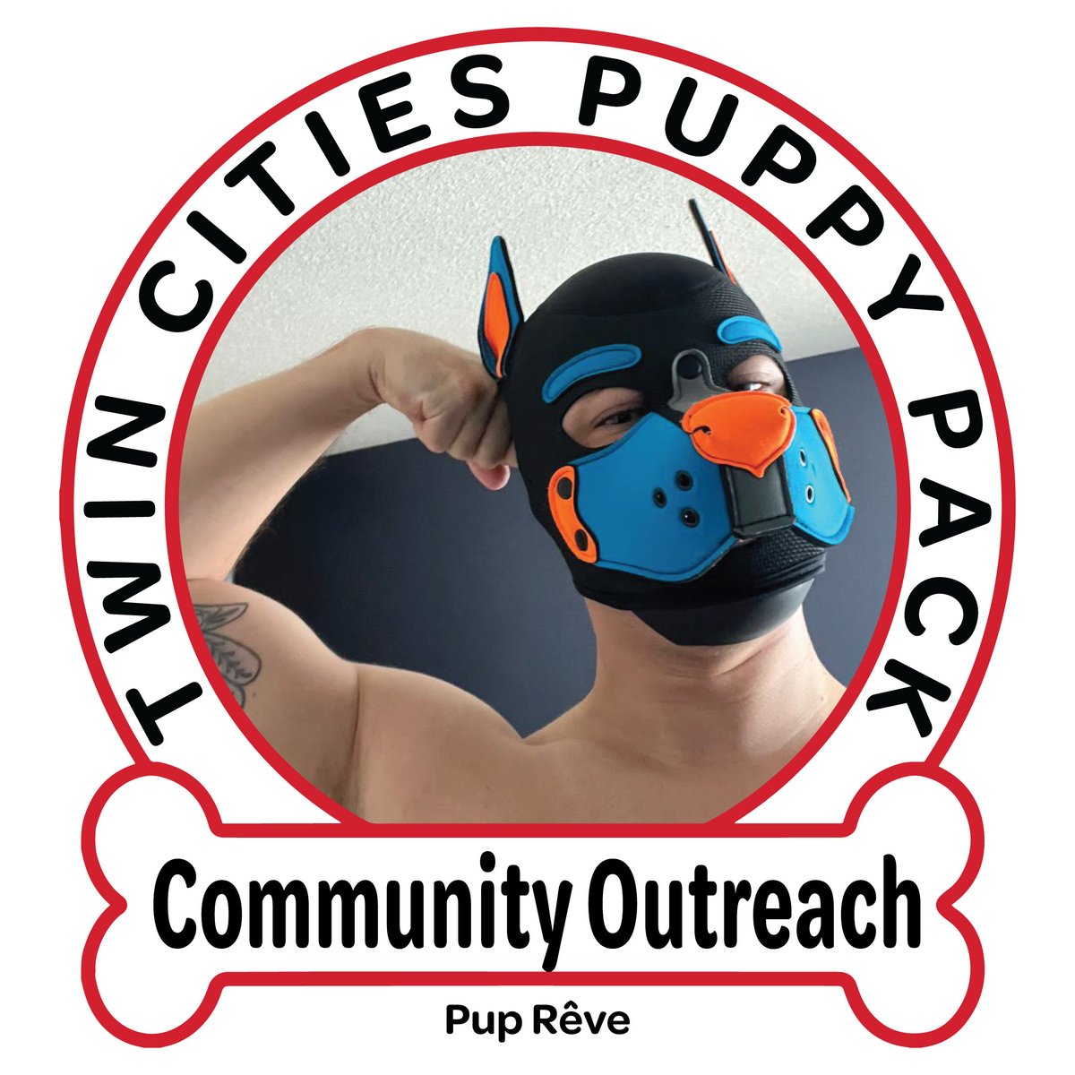 Meet Pup Rêve in charge of Community Outreach

"Community outreach, for me, means more than organizing + hosting events for the pack; it means nurturing our community, fostering visibility, and establishing a safe space for everyone to explore what being a pup means to them"