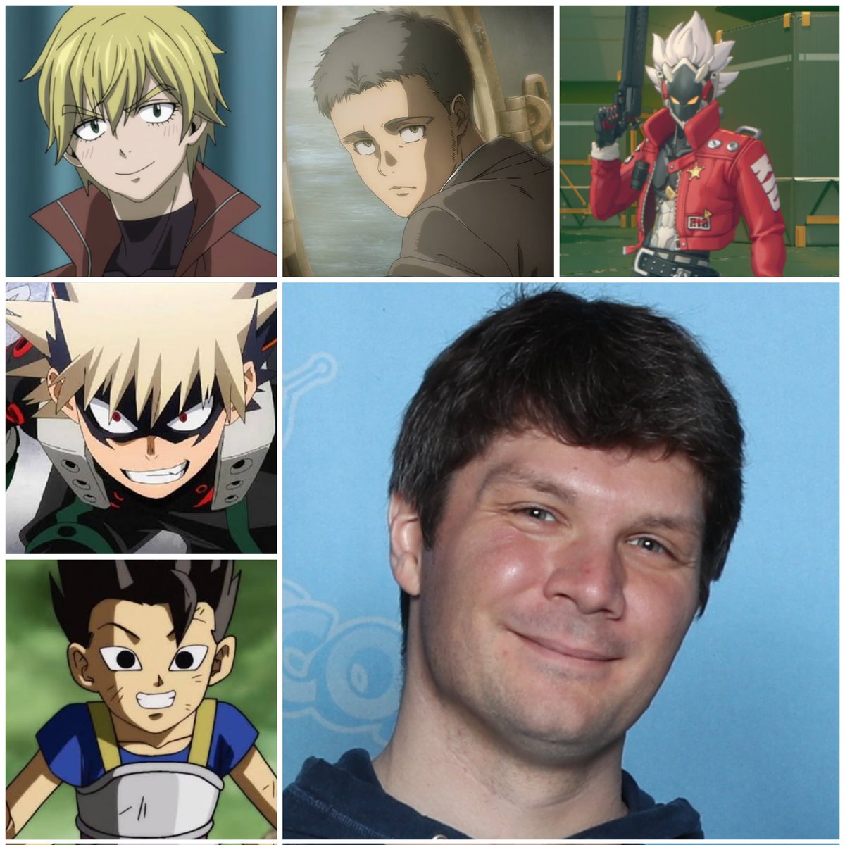 MatthewAvel's tweet photo. Happy Birthday to @BrynApprill who voices Merudy in #FairyTail Historia in #AttackOfTitan & #Qingque in #HonkaiStarRail and @CliffordChapin voices Cabba in #DragonBallSuper, #Bakugo in #MyHeroAcademia, Yuri in Fairy Tail, Connie in Attack on Titan, & #BillyKid in #ZenlessZoneZero https://t.co/TrlR8Yx9uk