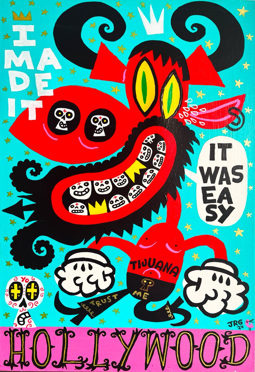 「Never stop drawing 」|Jorge R. Gutierrezのイラスト