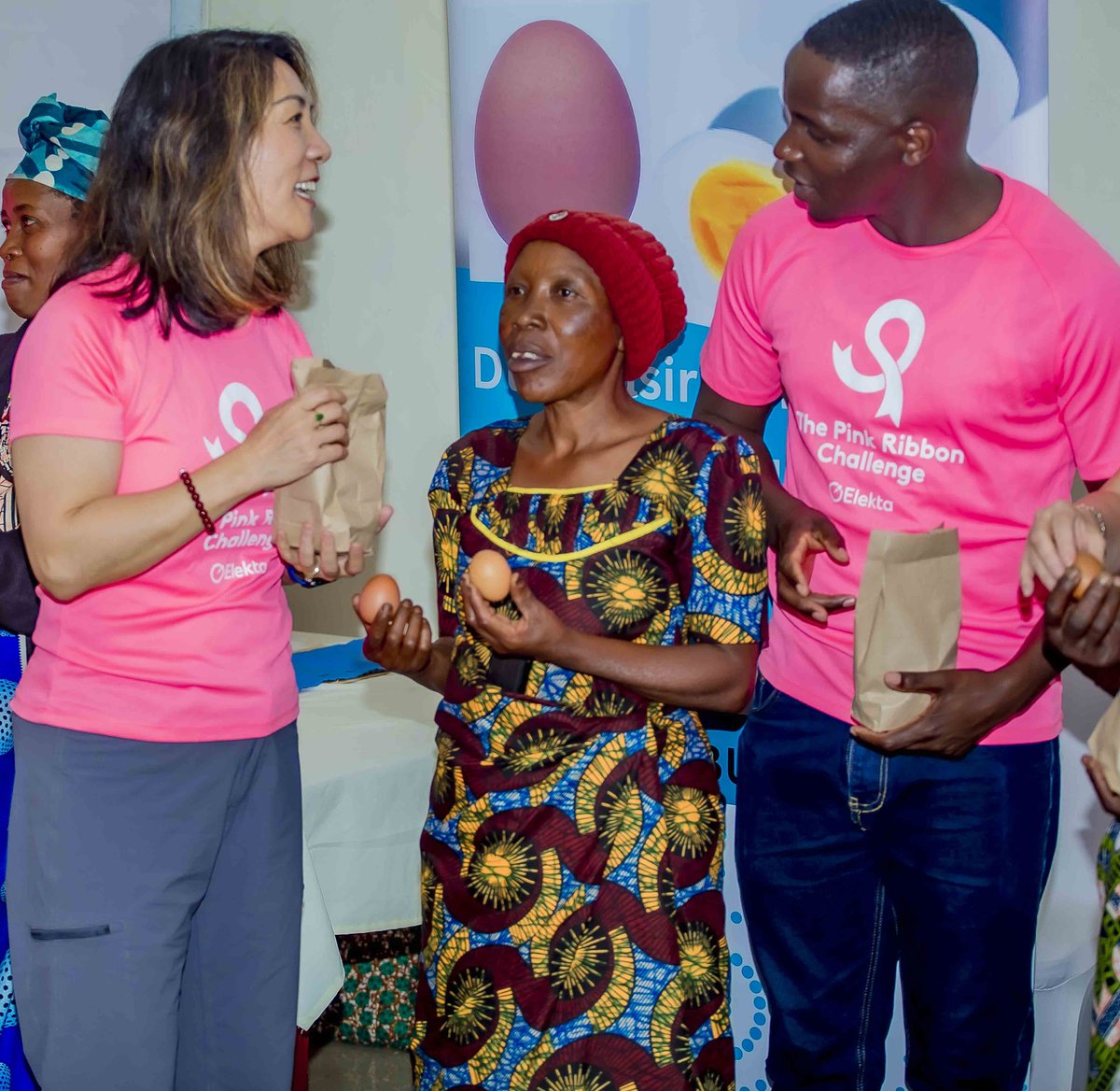 HEZA Initiative (@hezainitiatives) on Twitter photo Yesterday, in partnership with <a href="/RBCRwanda/">Rwanda Biomedical Centre</a>, <a href="/Elekta_Fdn/">Elekta Foundation</a>, @acreol_org, and <a href="/KarongiDistr/">Karongi District</a>, we launched the #OneEggADay project! For 3 months, we’ll support women with cancer to overcome the chemotherapy-related nutrition challenges and provide mental health & counseling support. Yesterday, in partnership with <a href="/RBCRwanda/">Rwanda Biomedical Centre</a>, <a href="/Elekta_Fdn/">Elekta Foundation</a>, @acreol_org, and <a href="/KarongiDistr/">Karongi District</a>, we launched the #OneEggADay project! For 3 months, we’ll support women with cancer to overcome the chemotherapy-related nutrition challenges and provide mental health & counseling support.