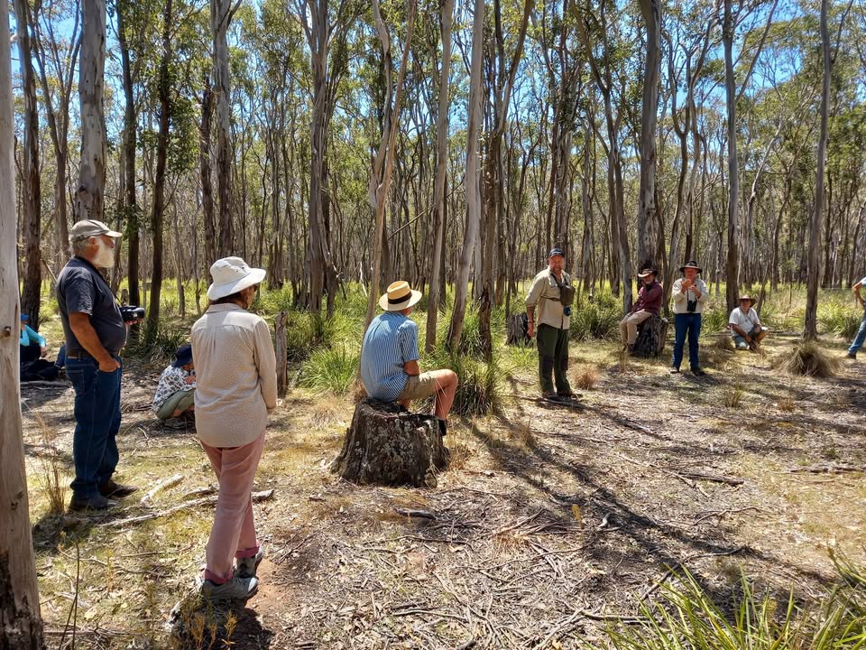 Recently we hosted landholders and supporters at our Bush Family Reserve on Gunaikurnai Country. Our South East team showed landholders some of the work we've been doing to restore and care for this reserve.