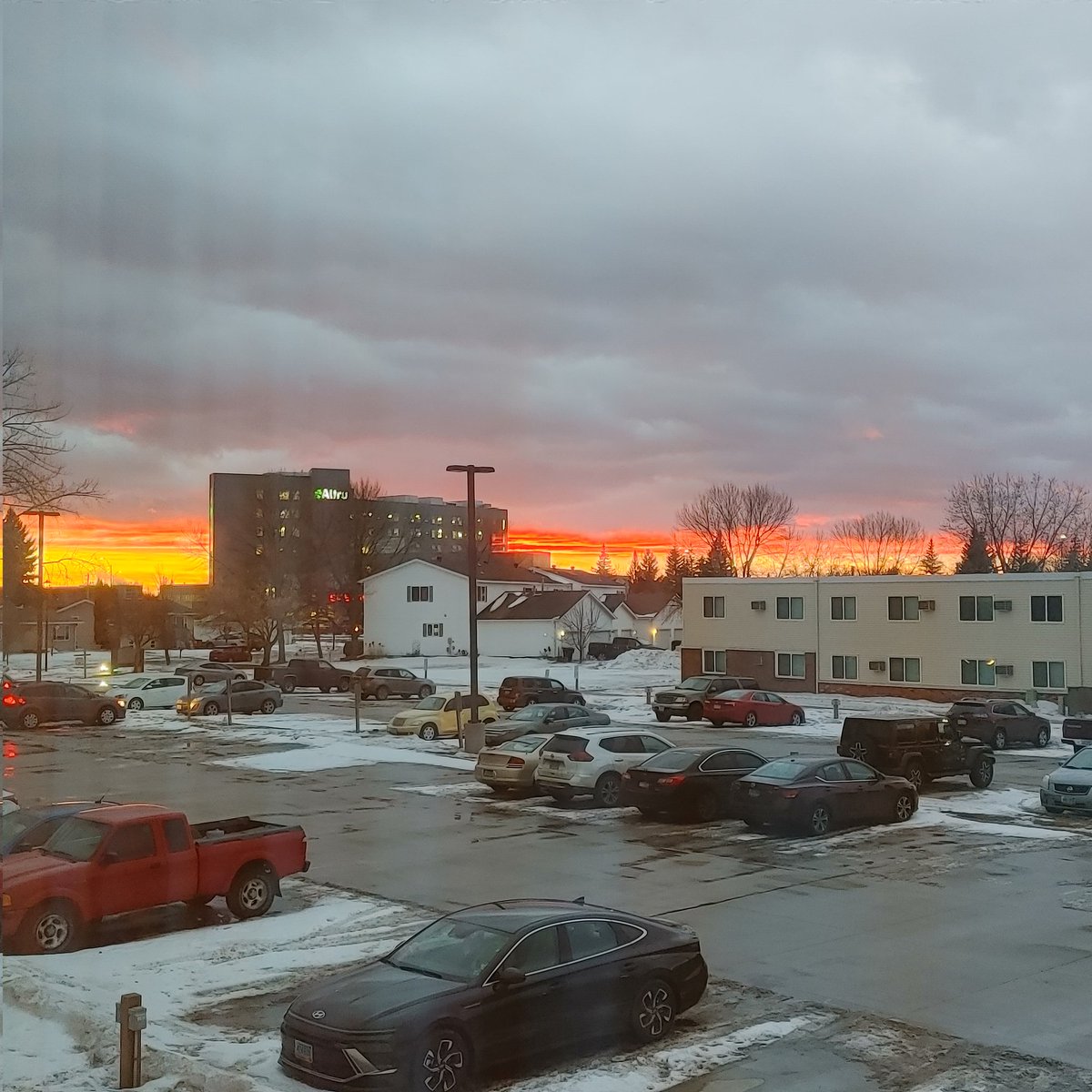 The sunsets out here are always beautiful. #NDUSA