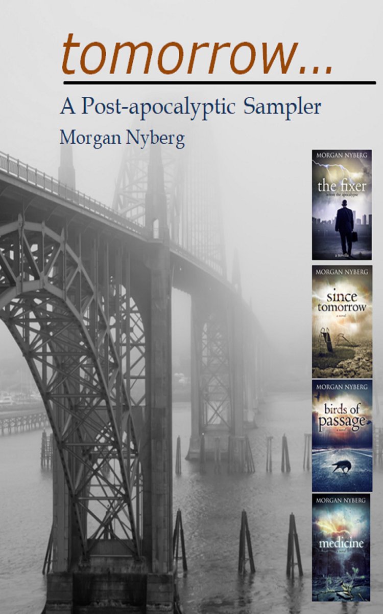 MorganNyberg's tweet photo. FREE! 
Download these gripping excerpts from the first 4 books of Morgan Nyberg's RAINCOAST SAGA! 

 Readers say: 
"One of the best series in the post-apocalyptic genre, hands down." 
"The best I've read in a post-apocalyptic setting." 
 
https://t.co/SLhwnbMRKh https://t.co/KvznXzfgvJ