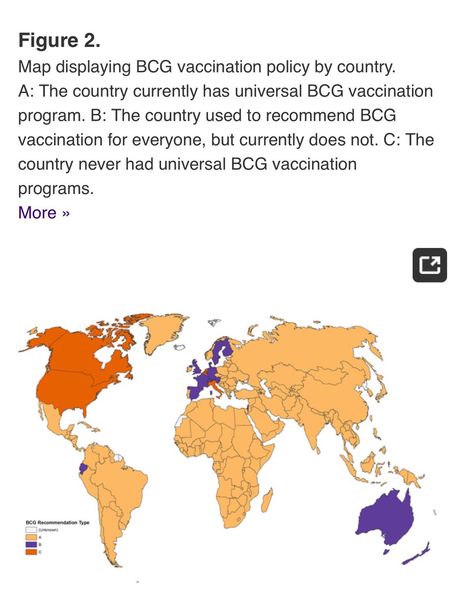 ⚠️Do you wonder why you haven’t heard much about this massive TB outbreak recently? Cuz the CDC can’t hold any press conferences or issue public statements of any kind. 

➡️Most of the world 🌎 has been vaccinated against TB… but the US has not, which is now extra vulnerable.