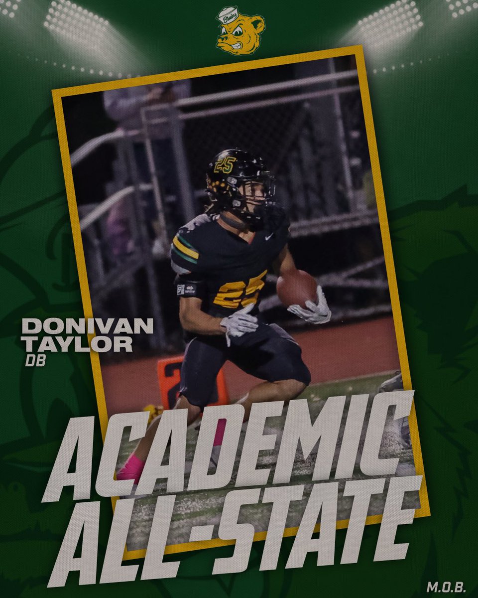 Congrats to our Academic All State Athletes 

M.O.B.