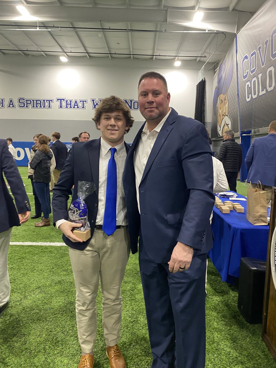 Blessed to receive the Special Teams Player of the Year Award from Cov Cath Football!