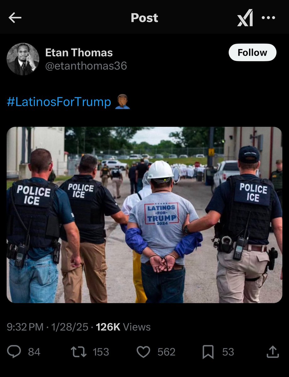 First thing - this photo was photoshopped so this is misinformation 

Second thing - can’t express how dangerous and counter productive a “you voted for them, you deserve it” mentality is, and unfortunately I’ve seen it skyrocket in the last week.