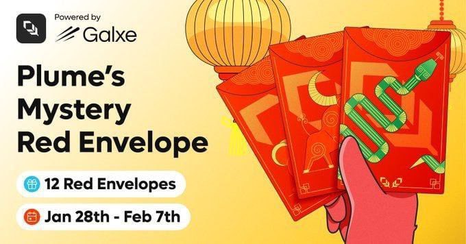 Findrop_'s tweet photo. Plume’s Mystery Red Envelope: Lunar New Year Celebration

Complete Task : https://t.co/8KFCtT1ox8

Answer : A, D, C, C

#Plume #MysteryRedEnvelope #LunarNewYear https://t.co/9IyT4Hxh6j