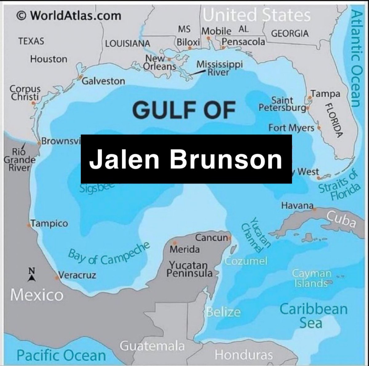 There’s been a lot discussion about the name of this body of water, and I think I’ve arrived at a solution that will satisfy both Americans and Mexicans: