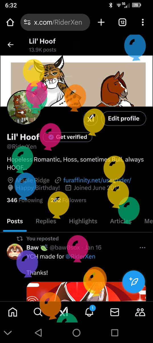 Lil' Hoof tweet media