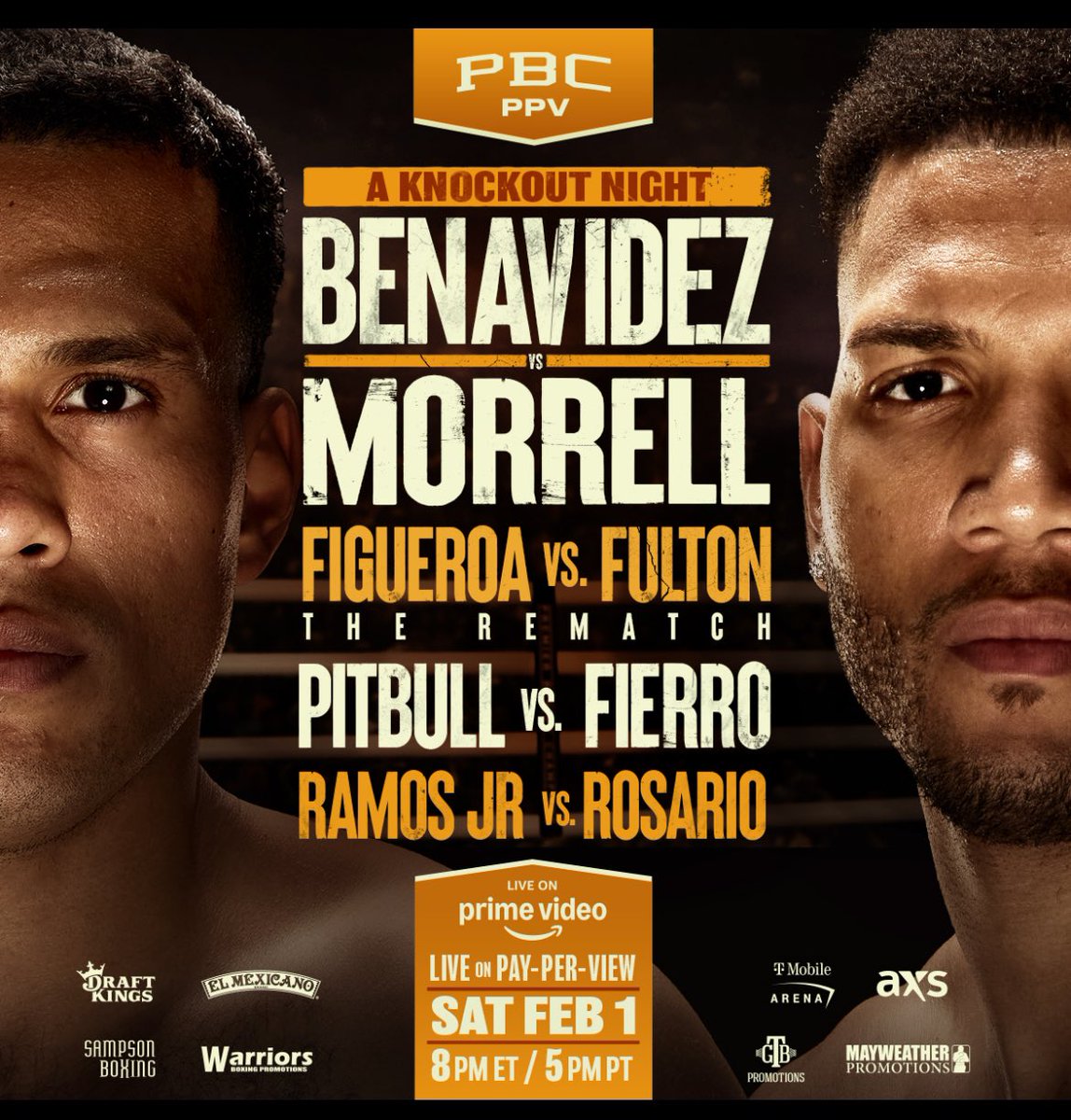 SomeJuanElse's tweet photo. 🥊 We’re getting an incredible night of #boxing Saturday. 

This entire card is guaranteed action! 

Don’t miss #BenavidezMorrell on Amazon Prime Video. Check out my full preview below. #PitbullFierro #FigueroaFulton2  #EveryJuanHasAnOpinion #boxeo 

🎧- https://t.co/69J9UR3ZS1 https://t.co/kgUToM7Rdf