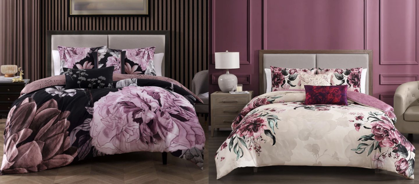 purple comforter sets