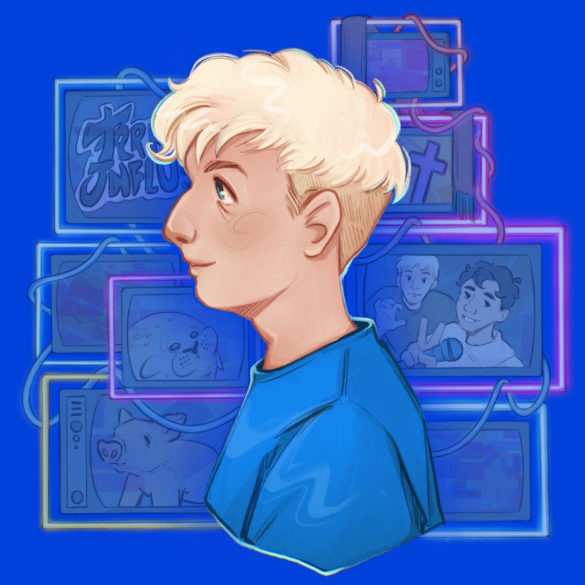 Happy birthday <a href="/AmazingPhil/">Phil Lester</a> ! #happybirthdayphil #phanart #phillester #dnp