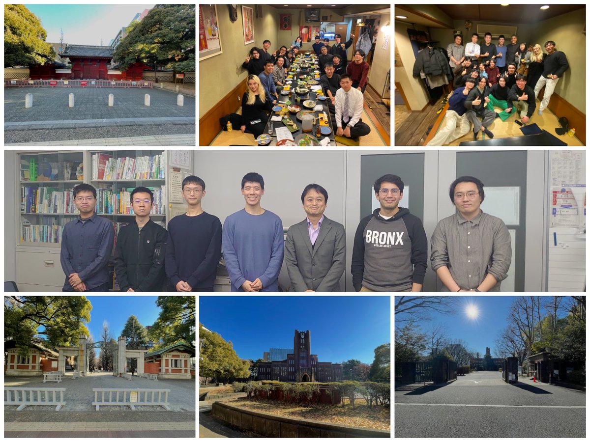 I visited <a href="/kotsukenUT2/">UTokyo - Urban Transportation Research Unit</a>  at the University of Tokyo for a month! Made a lot of friends and had interesting conversations with students and professors there about LLM and mobility in cities! 🚊