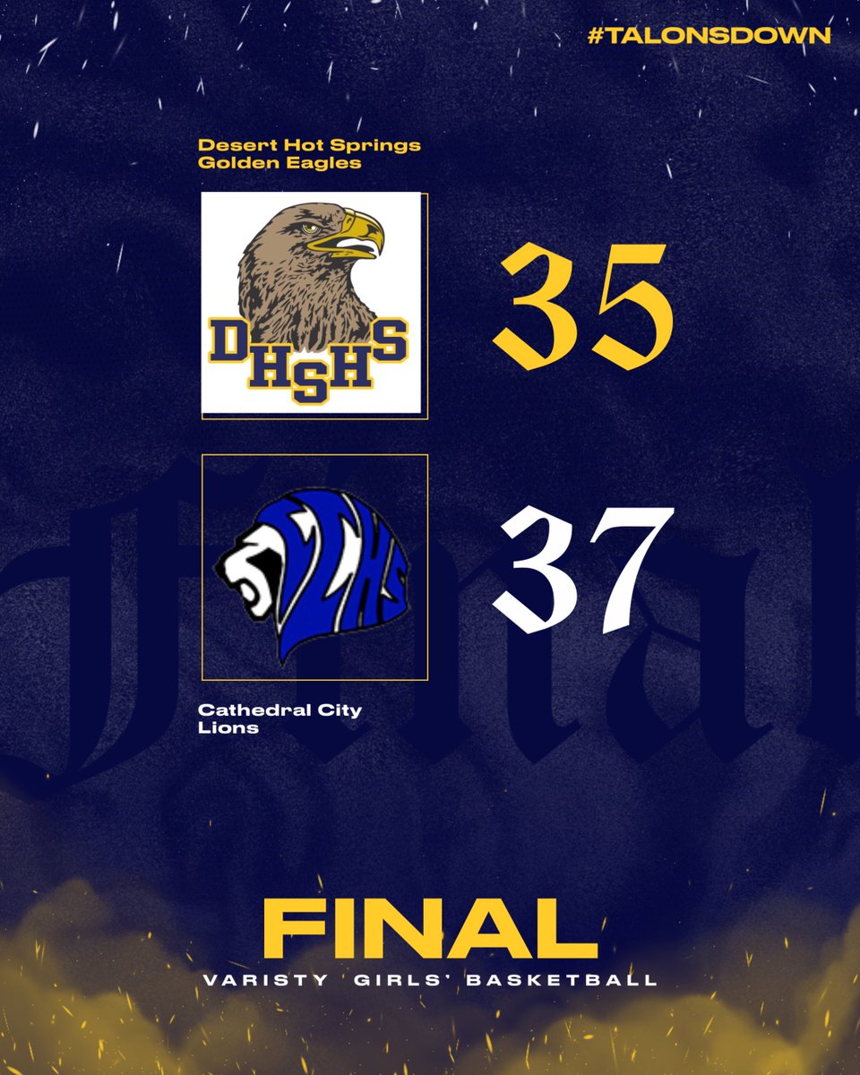 The lady eagles drop their 2nd straight game making tomorrow a huge game for playoff contention. Make sure you come out and support!