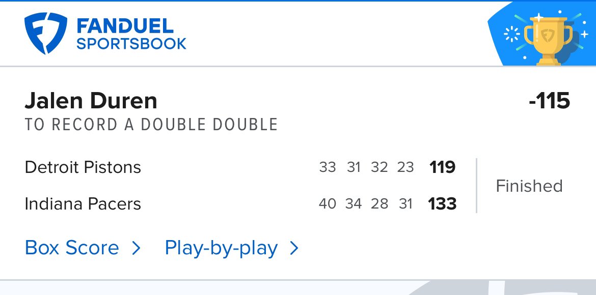 LadderMeUp's tweet image. Jalen Duren Double Double ✅✅✅

Straight Bets: 1-0 🎯

LETS GO 🚀 Feels great to cash the first straight play. Many more to come 🙏🙏 

Show some love if you tailed! ❤️

#GamblingX