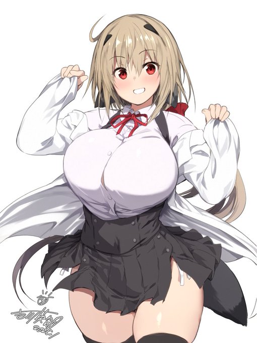 今月描いた絵を晒そう
犬飼ひよりさんと巫女渚月 