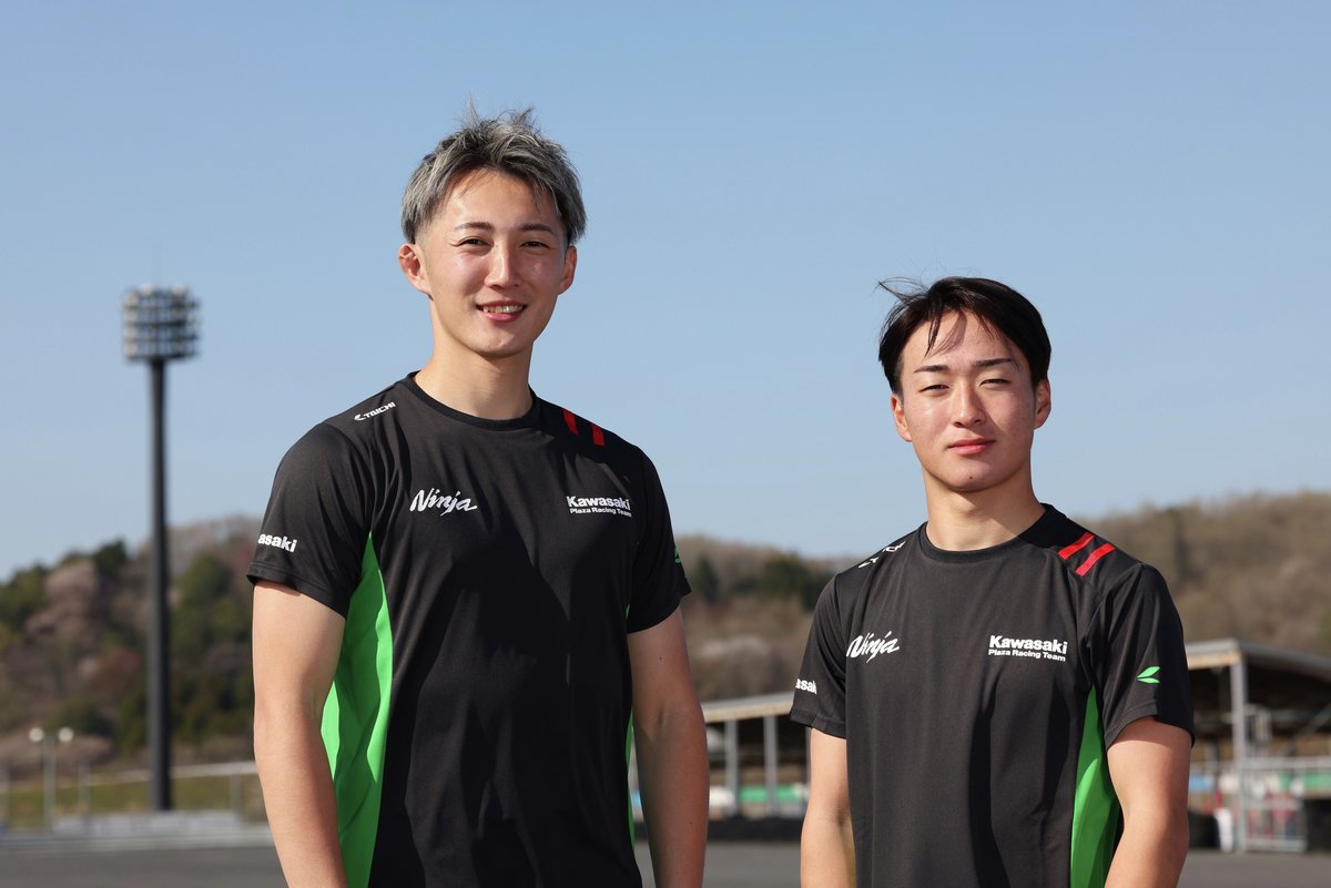 Kawasaki_JPN's tweet photo. 2025 Kawasaki Plaza Racing Team 参戦体制発表

昨年に引き続き岩戸亮介、彌榮郡を起用し「鈴鹿8時間耐久ロードレースSSTクラス」および「全日本ロードレース選手権ST1000クラス」へ参戦いたします。

詳細はこちら
https://t.co/2n5Alvos69

#KawasakiPlazaRacingTeam #KPRT #全日本ロードレース https://t.co/wGEBmv0B3h