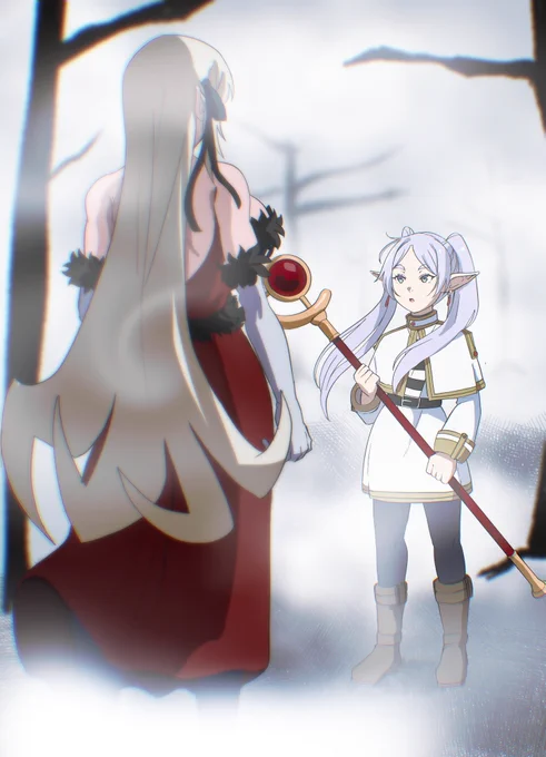 Frieren found a new particular demon claiming to be a princess? 