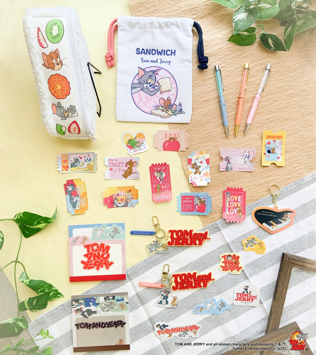 ⋱🐱#トムとジェリー 商品情報🐭⋰ #トムジェリ展 で先行販売した