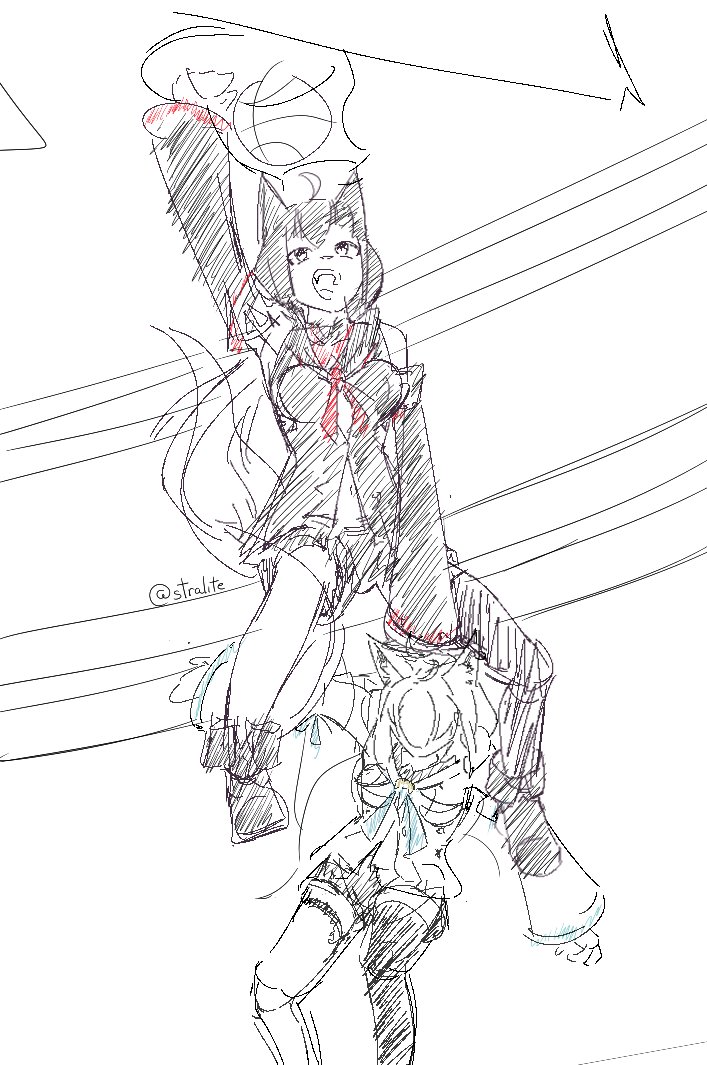Stralite's tweet image. Fubuki🏀🦊