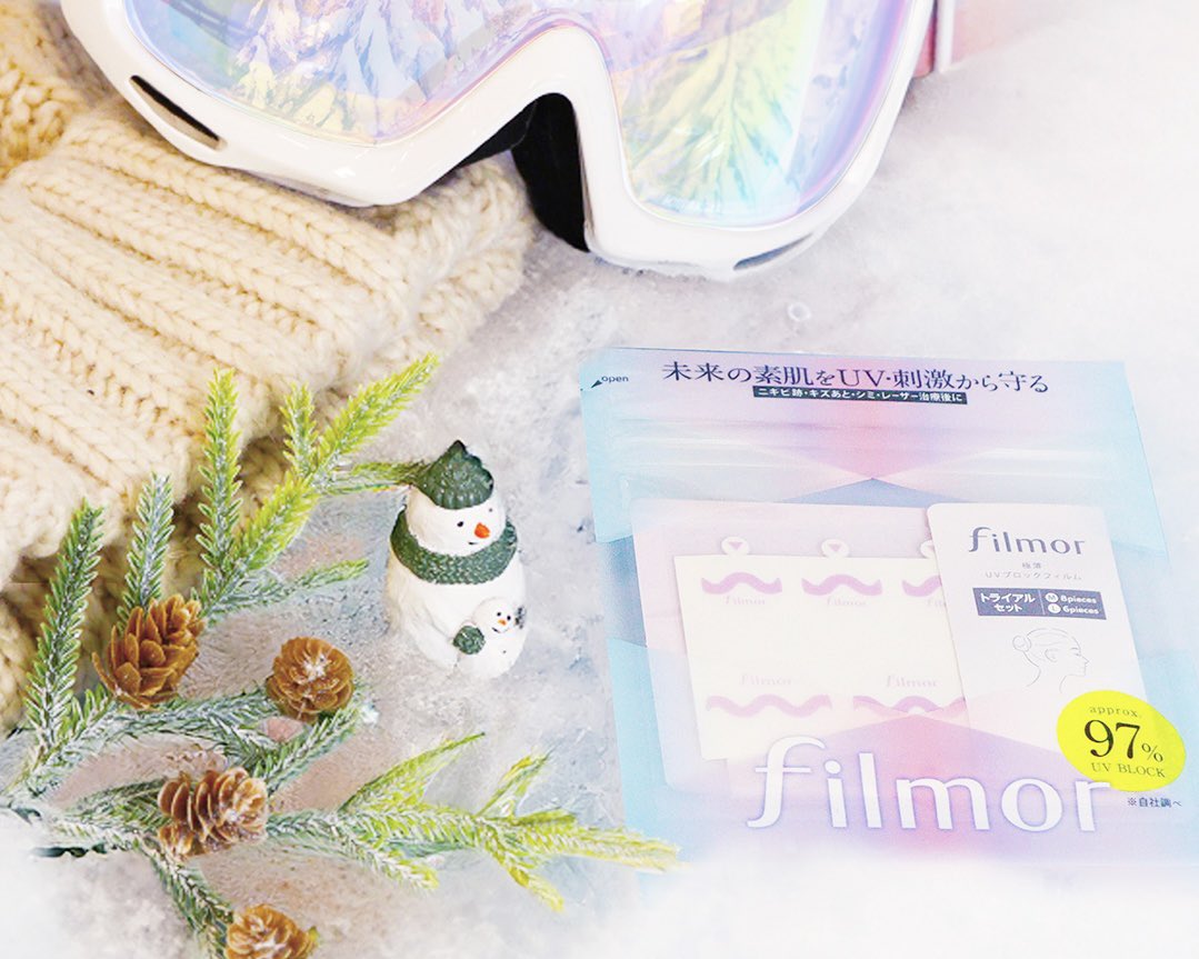 ＼冬の紫外線も要注意⚠︎／
冬のスポーツといえば、スキーやスノボ⛷️🏂
雪の上は太陽の照り返しがあるため、想像以上に紫外線を浴びやすいです💦
実際、ゴーグル焼けをしている人も多いと思います！