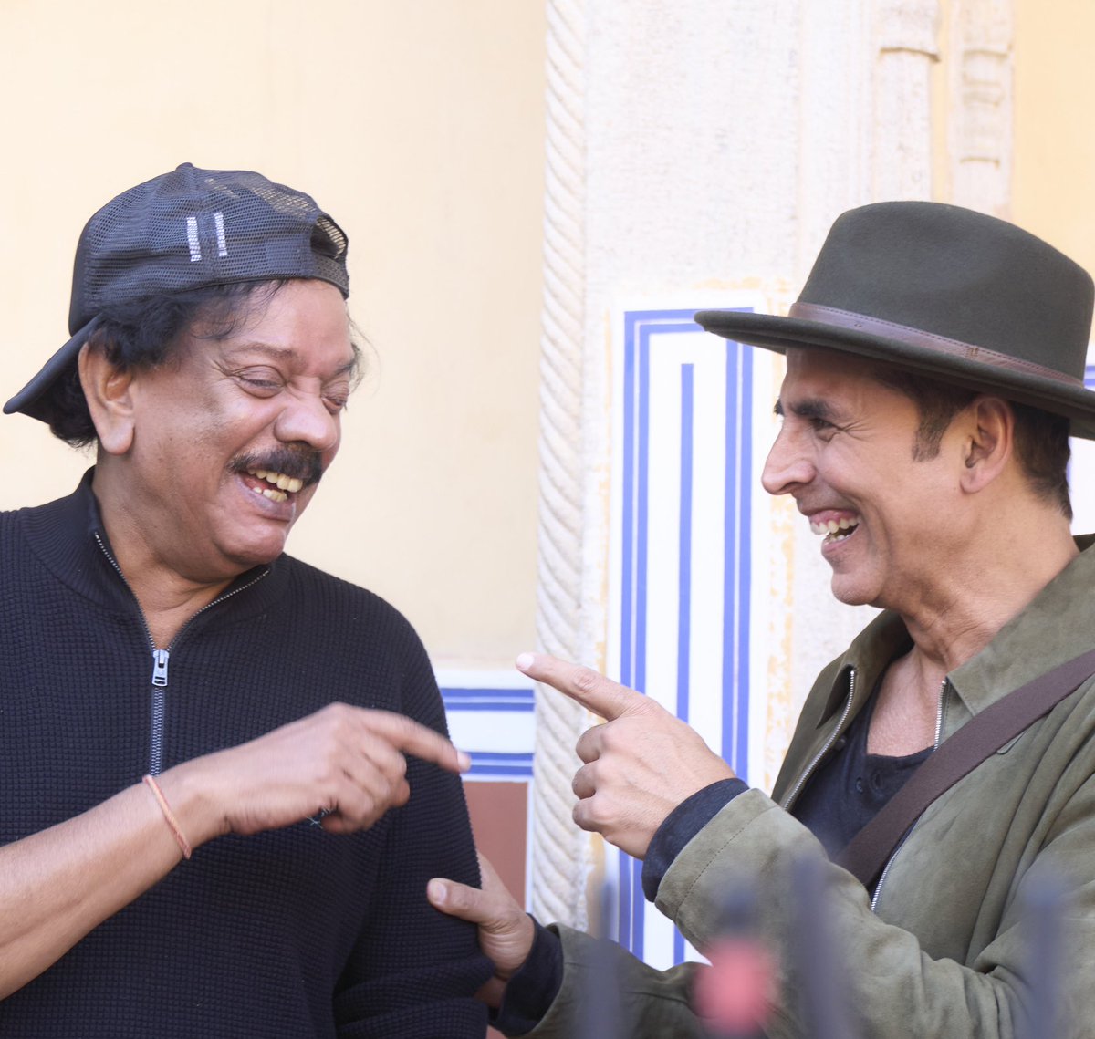 akshaykumar's tweet photo. Happy Birthday, Priyan Sir! What better way to celebrate than by spending the day on a haunted set, surrounded by ghosts…both real and unpaid extras? Thank you for being a mentor, and the only person who can make chaos look like a masterpiece. May your day be filled with fewer retakes. Wishing you a fantastic year ahead! @priyadarshandir