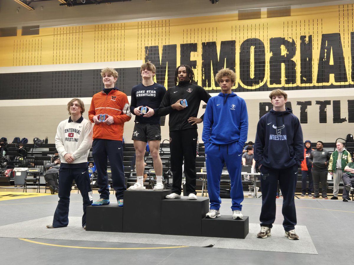 Congratulations to Junior Jace Nelson for winning the 8-5A District Championship at 157lbs! He also qualifies for next week's Region 2-5A Tournament! <a href="/Friscoisdsports/">Official Frisco ISD Sports</a> <a href="/LSHSRangers/">Lone Star Rangers</a>