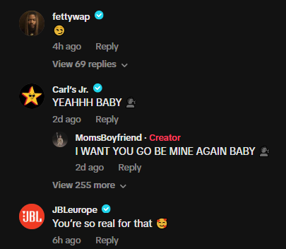 How is $JBL not in the millies?

<a href="/fettywap/">Fetty Wap</a> 
<a href="/JBLaudio/">JBL</a> Europe Page &amp;
<a href="/CarlsJr/">Carl’s Jr.</a>
all interacting with the trend.   

I've been seeing it on my FYP for days, the sound is hella catchy   

8FGxHMgcSAuCGfvPW3eQncaRfgbiKPhFptj6c7p1pump