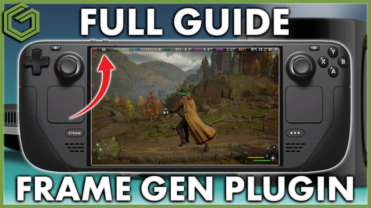 gametechplanet's tweet image. The New Plugin for Decky Loader on Steam Deck is pretty amazing. Bringing Framegen and more Upscaling for the Steam Deck by Swapping DLSS in games to its FSR 3 &quot;equivalent&quot;. #SteamDeck #DeckyLoader #DLSS #FSR3

Full Guide - youtu.be/g_kWxEpWRvg