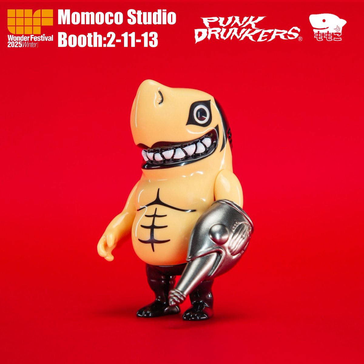 Momoco Studio パンクドランカーズ アイツサメ ワンフェス 新品未開