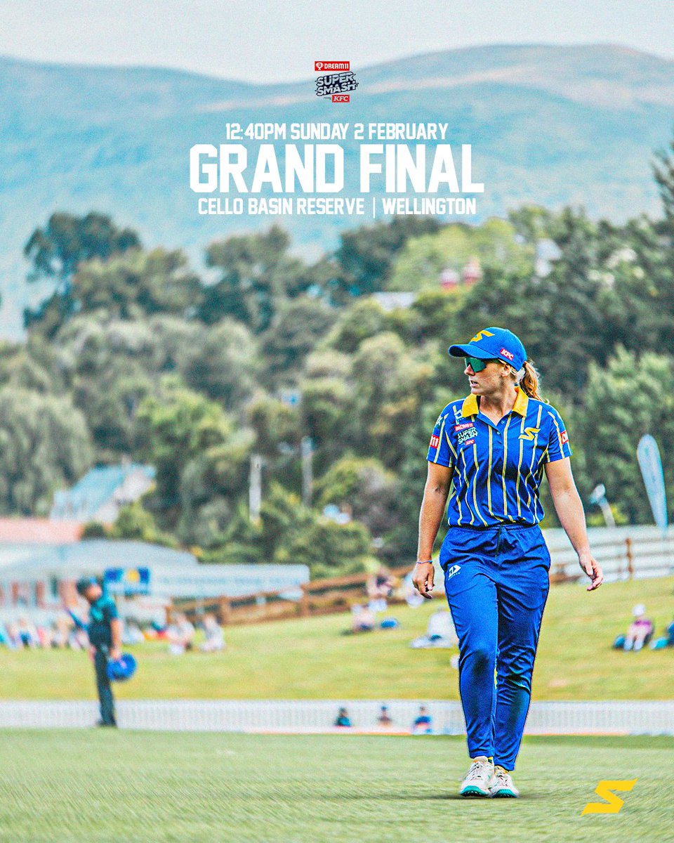 GRAND FINAL LOCKED IN 🔒

Our SBS Bank Otago Sparks are into the Super Smash Grand Final this Sunday in Wellington!

If you're in Wellington, be sure to get your tickets or watch LIVE on TVNZ on Sunday ⚡
