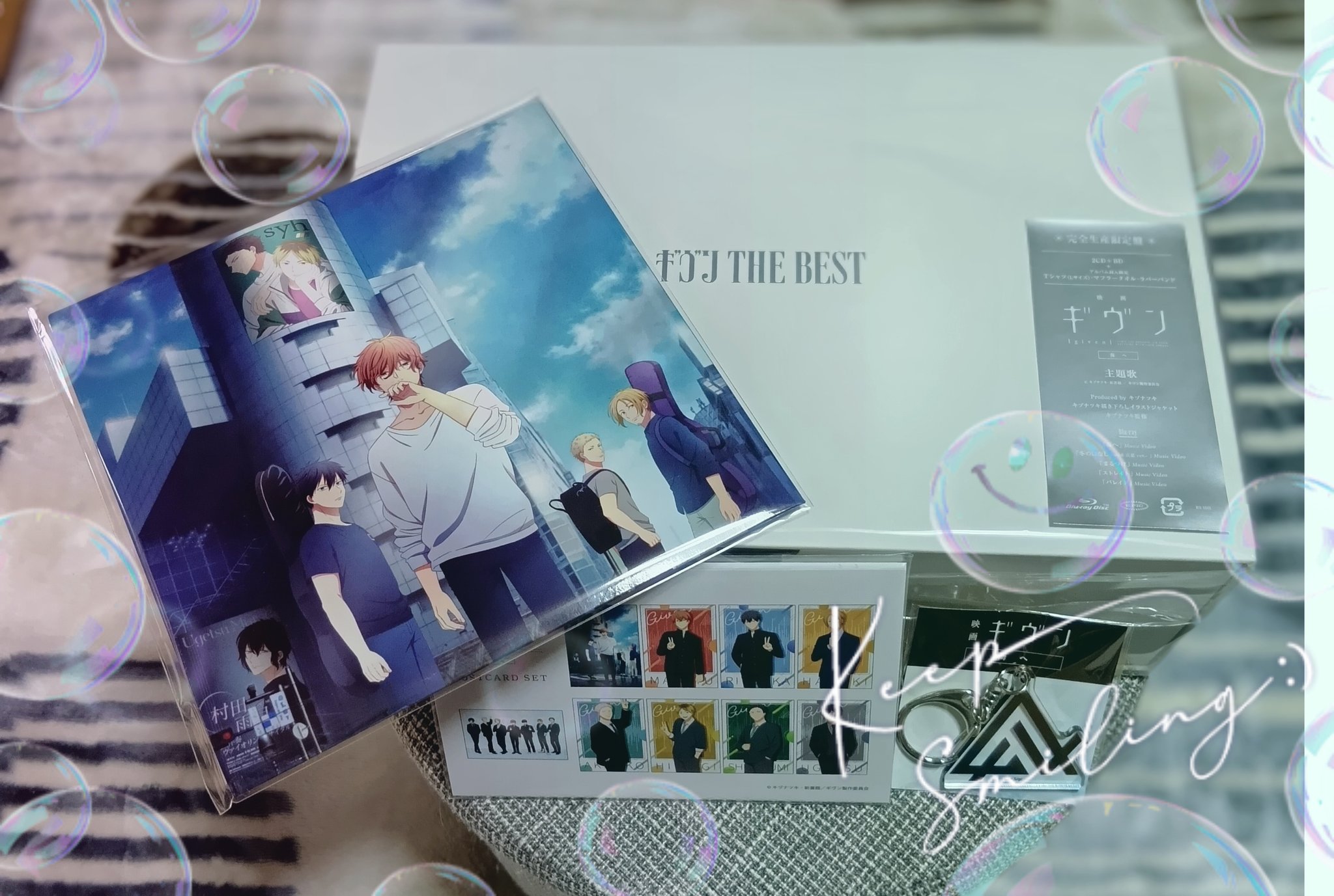 ギヴン THE BEST アナログ盤 完全生産限定盤　レコード　4LP Tシャツ ギヴン THE BEST アナログ盤 完全生産限定盤 レコード 4LP T