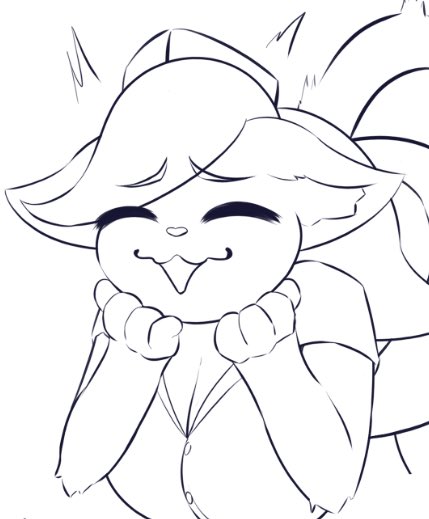 こういう顔描いてて凄い楽しい 