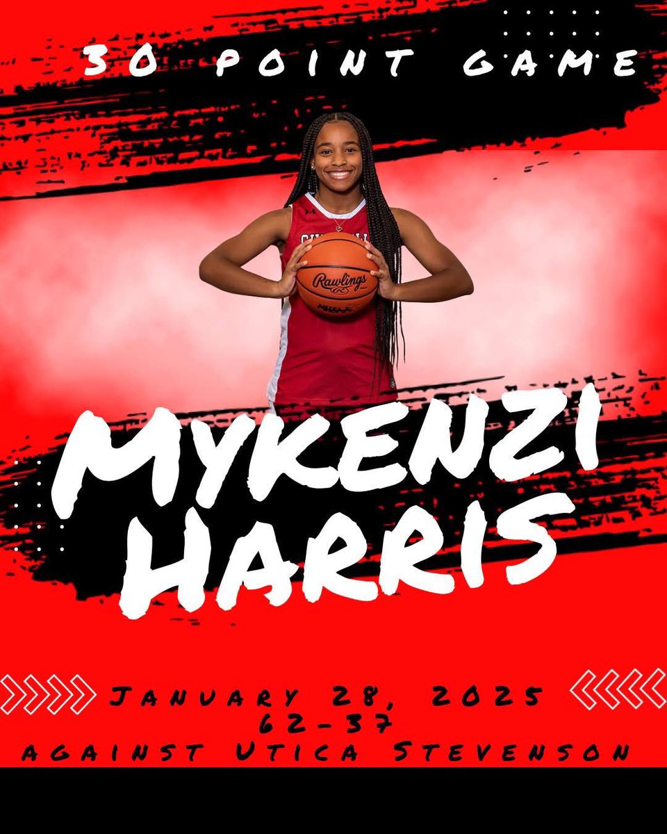 cvhs athletic boosters (@cvhsathboosters) on Twitter photo Congratulation to Class of 2025 MyKenzi Harris <a href="/mykenzi_harris/">MyKenzi Harris</a> on having a 30 point game last night January 28, 2025 against Utica Stevenson! What a huge accomplishment.
#BigRedFamily
#ImpactPlayer Congratulation to Class of 2025 MyKenzi Harris <a href="/mykenzi_harris/">MyKenzi Harris</a> on having a 30 point game last night January 28, 2025 against Utica Stevenson! What a huge accomplishment.
#BigRedFamily
#ImpactPlayer