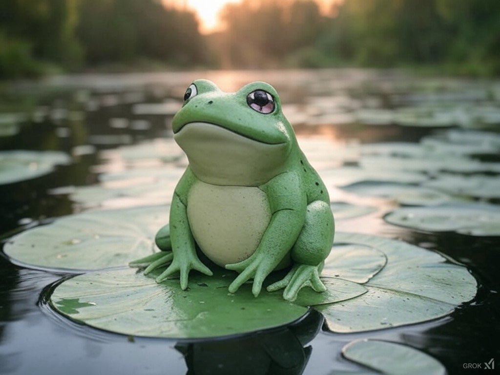 かえるぽけもん　Grok